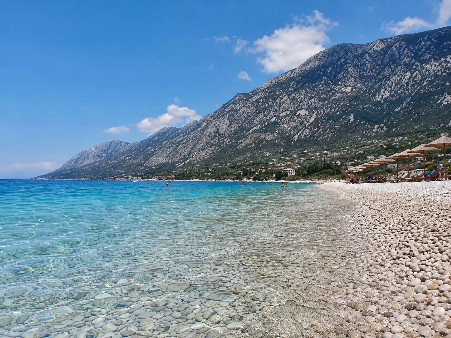 Dhermi beach, Albanian Riviera