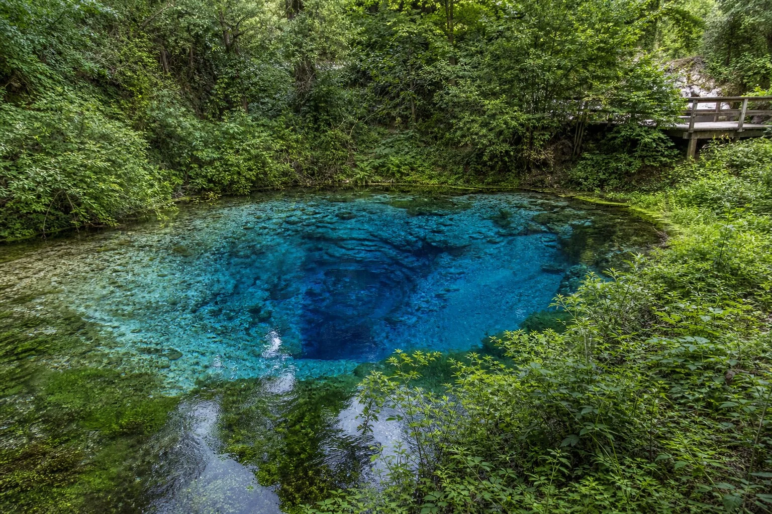 Blue Eye natural spring, Albania