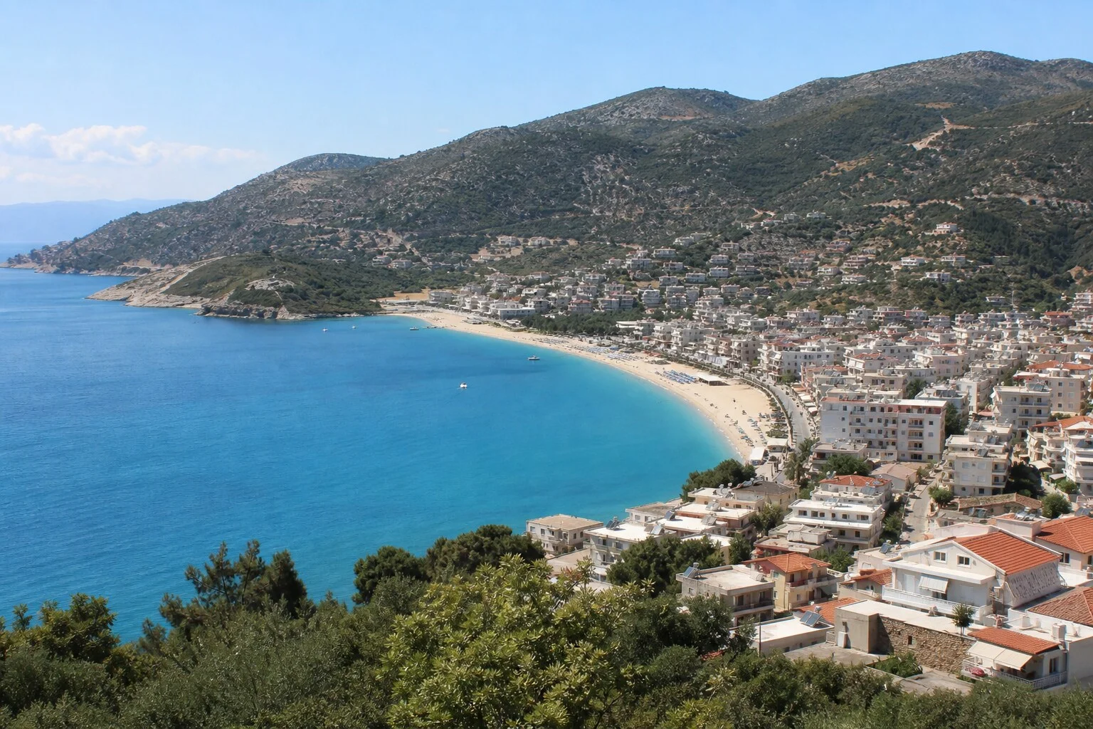 Himare coastline, Albanian Riviera